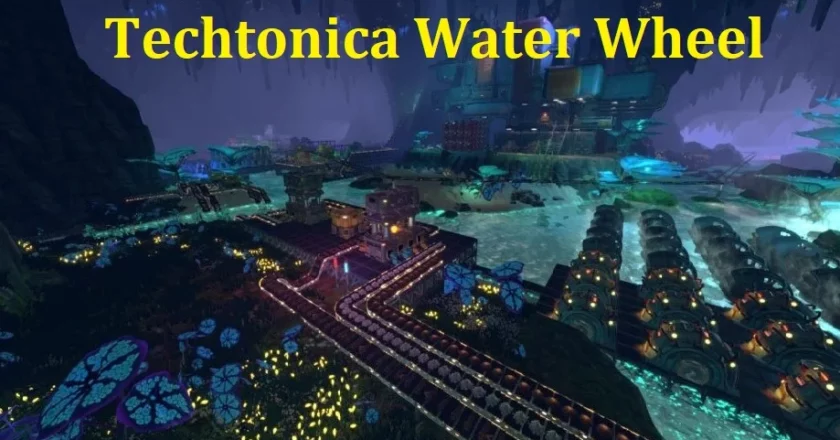 Techtonica Water Wheel is a Sustainable Power Option